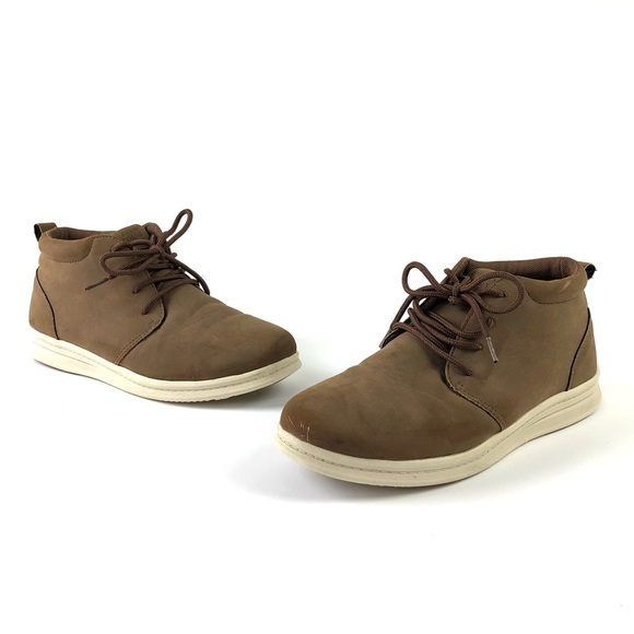 Perry Ellis Portfolio Hampton Brown Suede Chukka Boot - Picture 6 of 13
